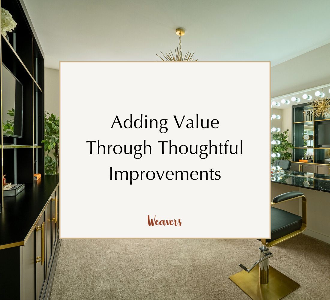 Which home improvements add value to my home?